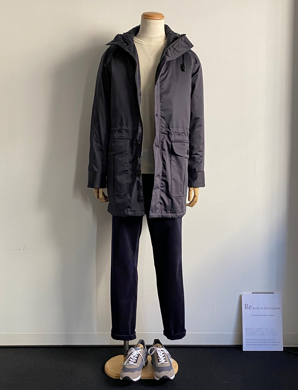 Thin Down Winter Mods Coat_c0379477_19161114.jpg
