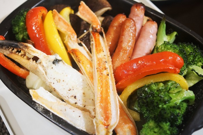 簡単 おもてなし料理 蟹とウインナーと野菜のスキレット焼き 料理と趣味の部屋 簡単 おもてなし料理 蟹とウインナーと野菜のスキレット焼き 料理と趣味の部屋