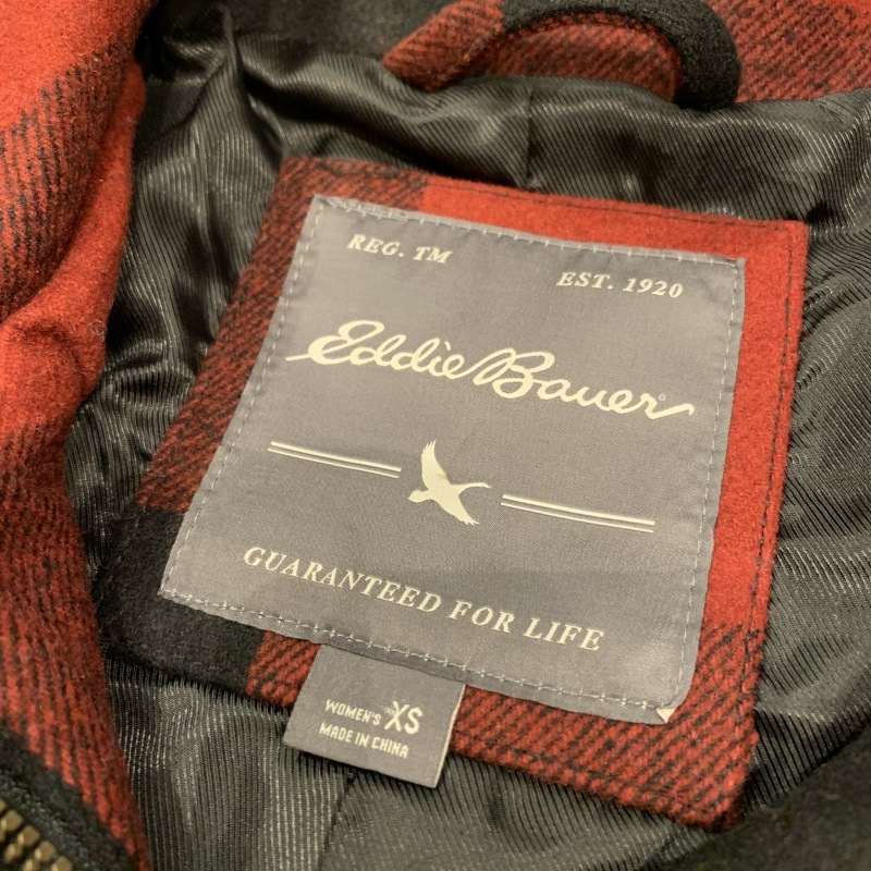 Eddie Bauer バッファローチェックジャケット_e0376646_18035025.jpg