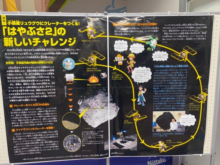 星空キャンプ〔２日目〕小惑星探査機「はやぶさ2」が地球に帰ってくる日。自分で探査機の模型も作って、JAXAでその瞬間にも立ち会って、はやぶさ2づくしの1日でした。_d0363878_22325458.jpg