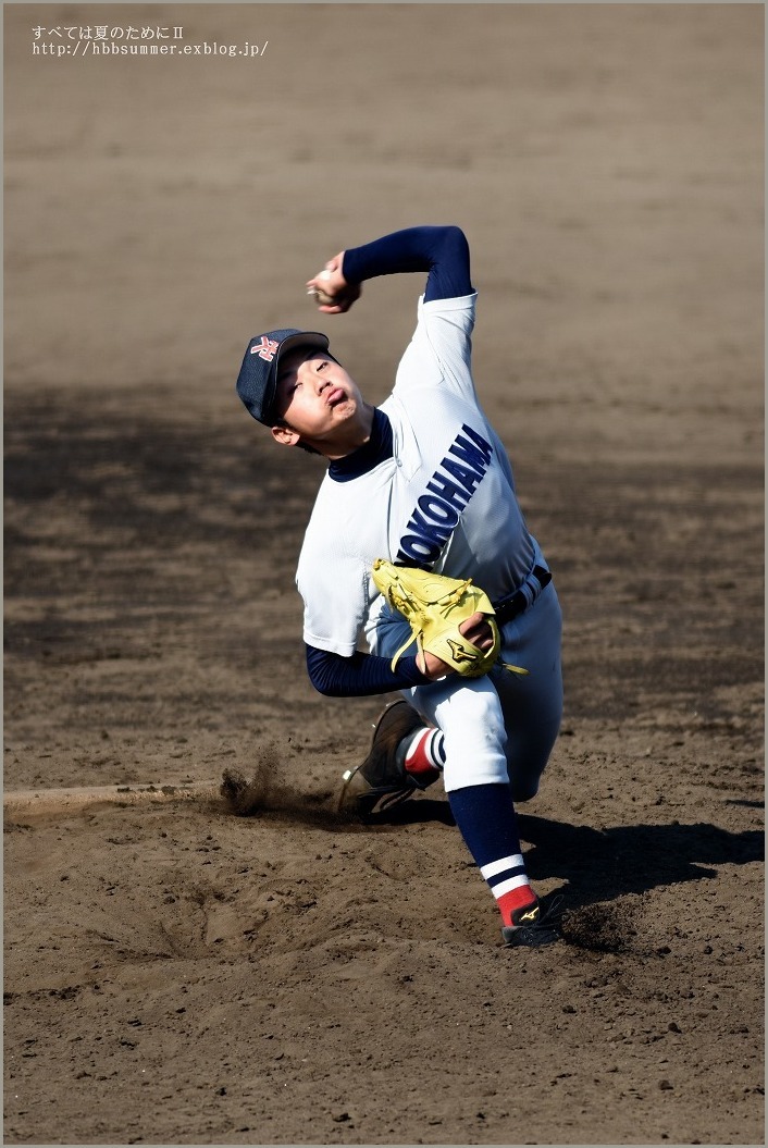 左投げ右打ち 横浜 石川達也投手 すべては夏のために 左投げ右打ち 横浜 石川達也投手 すべては夏のために