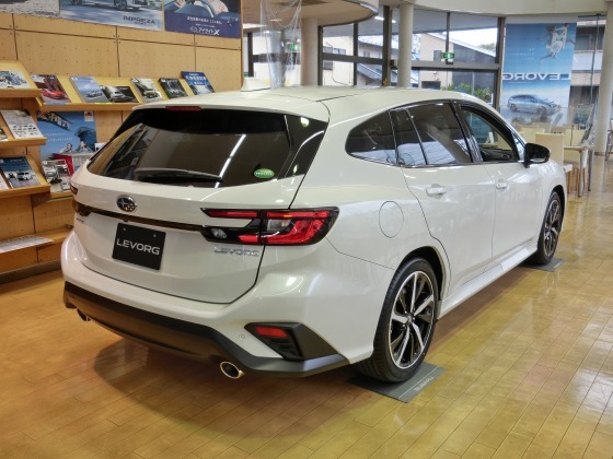 新型レヴォーグ Sti Sport Ex の試乗 某の雑記帳