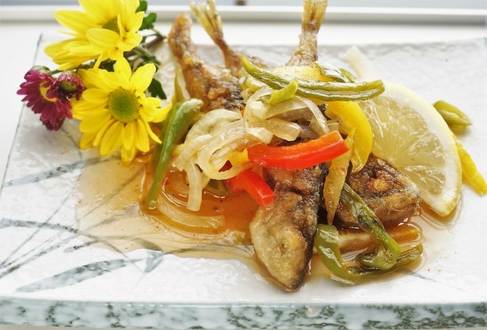 ■ランチおかず【小鯵の南蛮漬け】レシピ_b0033423_20191504.jpg