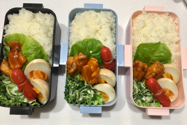 鶏もも肉のケチャップ煮弁当 島美砂 ゆるゆる田舎生活 鶏もも肉のケチャップ煮弁当 島美砂 ゆるゆる田舎生活