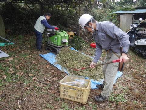 燻製・土壌改良用チップ作り：12・6六国見山手入れ_c0014967_13000877.jpg