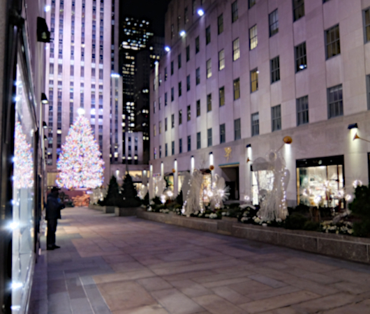 コロナ禍のNY、ロックフェラーセンターのクリスマスツリー 2020_b0007805_04100811.jpg