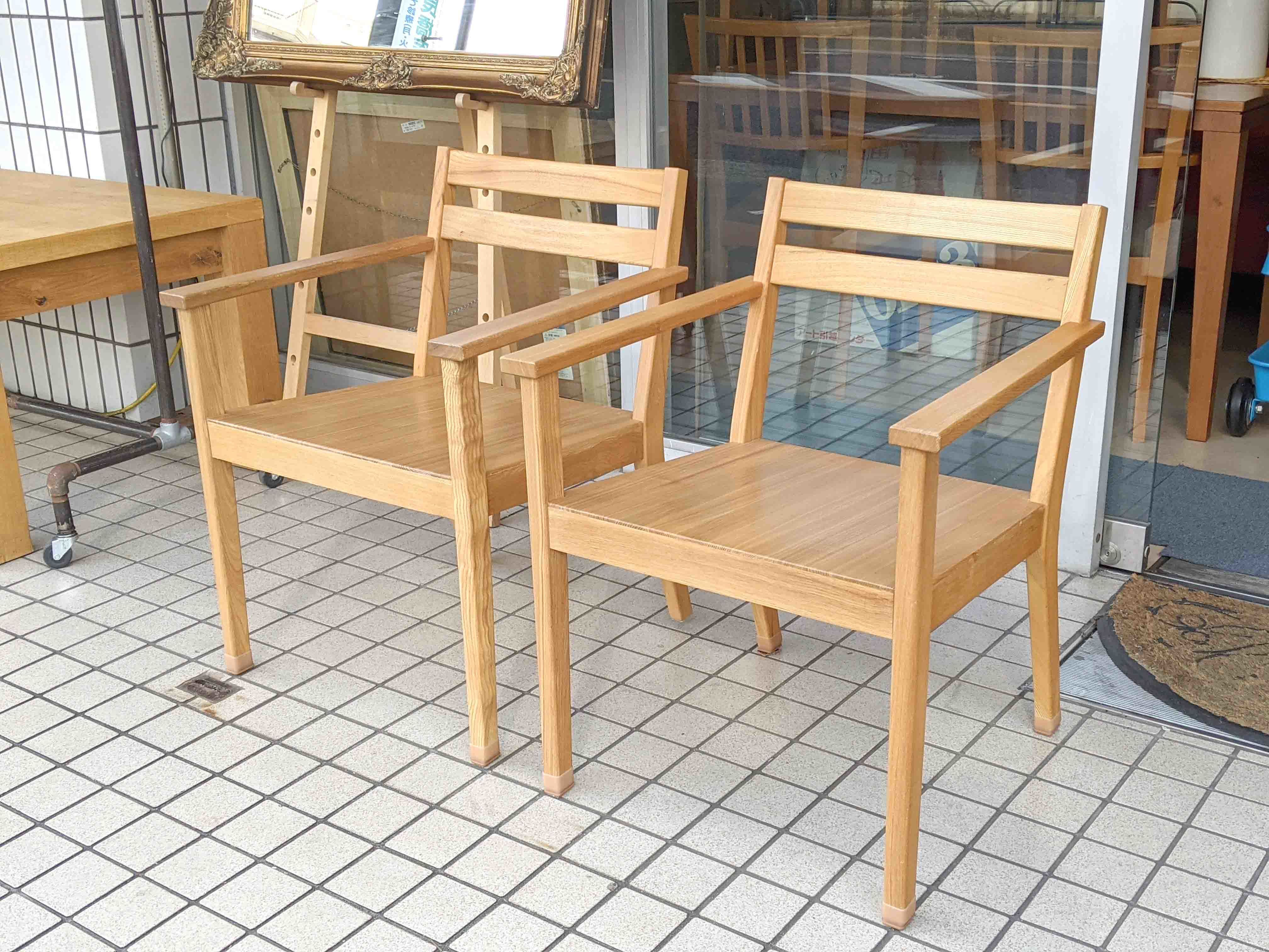 無印良品 廃盤 タモ材 ラウンジ アームチェア が入荷しました 目黒区 品川区 中目黒 Resale Loopのブログ