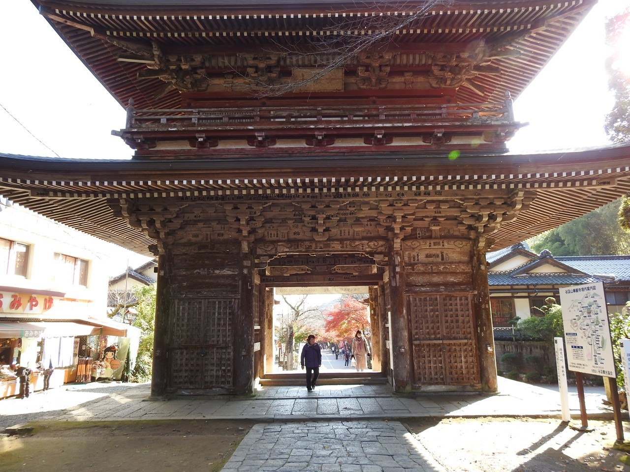 『谷汲山華厳寺の紅葉風景　2』_d0054276_20014609.jpg