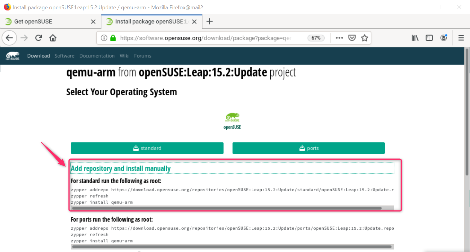 openSUSE15.2 x86-64 環境でARMのクロスコンパイル_a0056607_10145571.png
