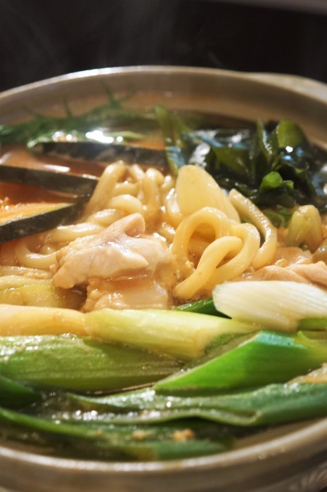 ■昼麺【肉味噌鍋焼きうどん】_b0033423_21025141.jpg