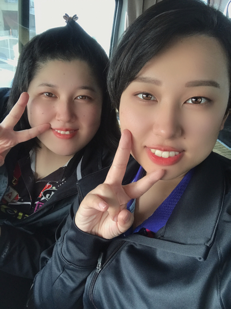 頑張るぞー Niina Rinrin Team W W Msis