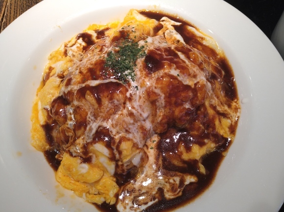 12/10 FRESCO(フレスコ) ランチオムライス(サラダ、スープ、コーヒー付)¥850@日野市_b0042308_19091515.jpg