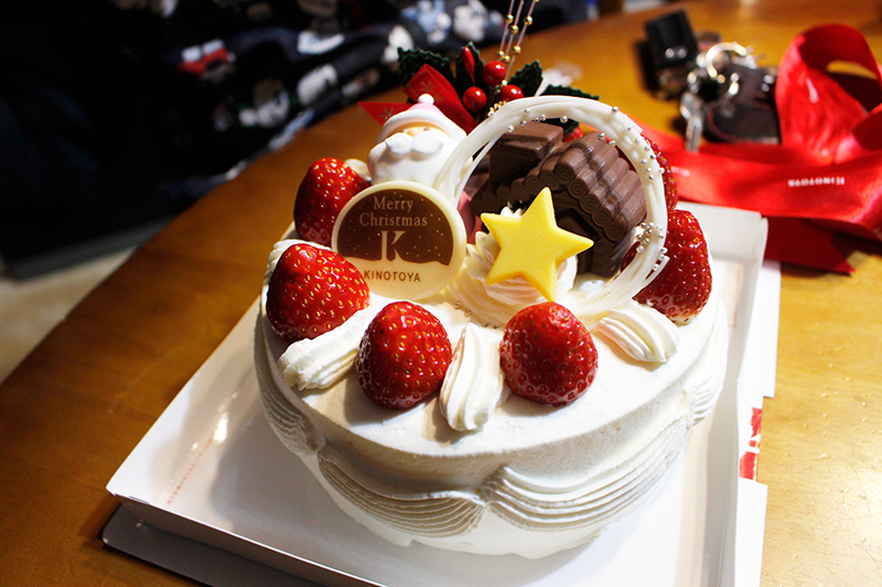 ありがとうクリスマスケーキ きのとや 13rock ヒサロック 札幌 ビーチクルーザーパラダイス