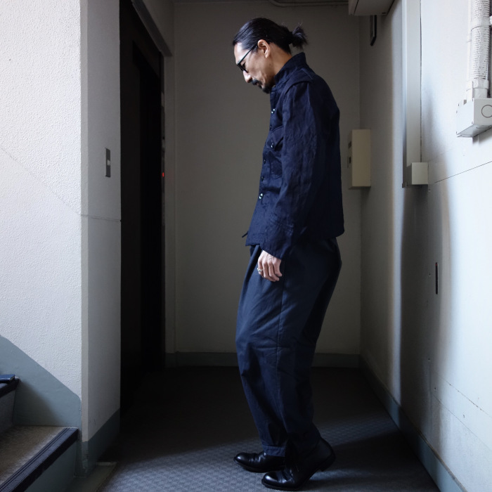 2月の製作 / anotherline pleats widepants_e0130546_17443383.jpg