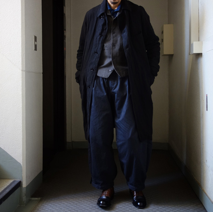 2月の製作 / anotherline pleats widepants_e0130546_17474225.jpg