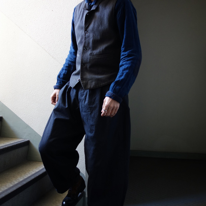 2月の製作 / anotherline pleats widepants_e0130546_17481280.jpg