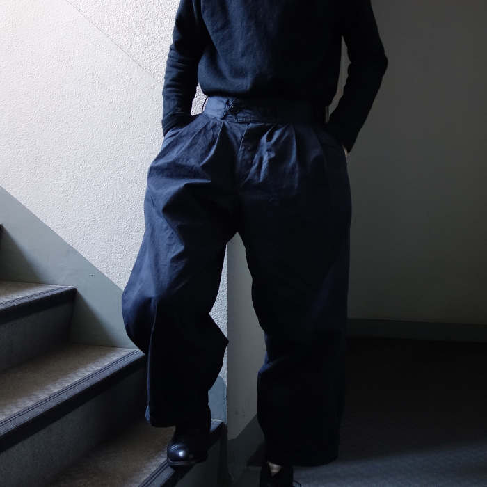 2月の製作 / anotherline pleats widepants_e0130546_17492891.jpg