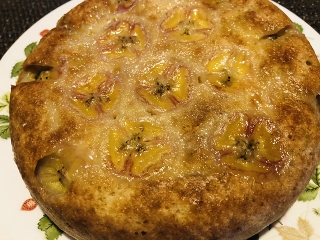 炊飯器でバナナケーキ お散歩アルバム 賑やかな夏に 炊飯器でバナナケーキ お散歩アルバム 賑やかな夏に