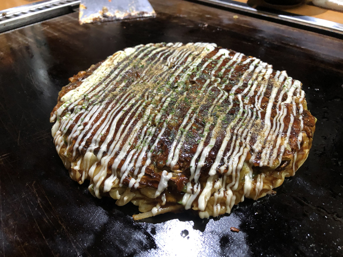 京都市四条 お好み焼 あらた 四条堀川店 紀文の居酒屋日記 明日はもう呑まん