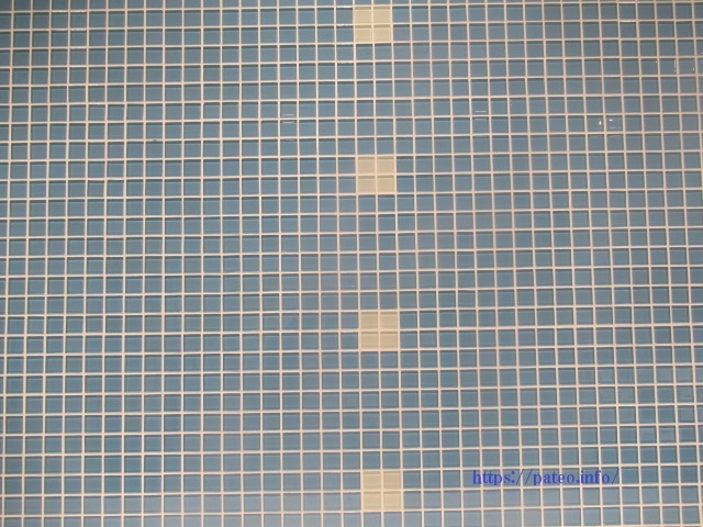 葛飾区・午後の打ち合わせ後に観た綺麗なモザイクタイル？_a0214329_21183527.jpg