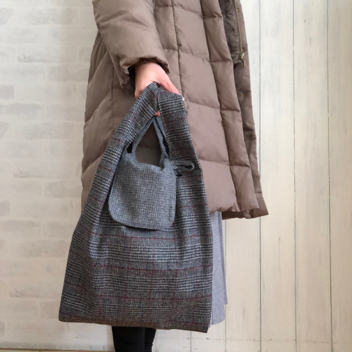 neige+オンラインレッスン需要調査の結果報告&ウールのお洒落なフラップ付きエコバッグ♪_f0023333_22383106.jpg