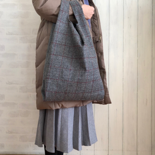 neige+オンラインレッスン需要調査の結果報告&ウールのお洒落なフラップ付きエコバッグ♪_f0023333_22383231.jpg