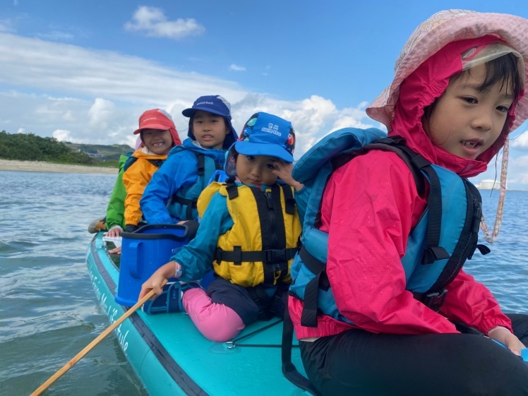 ネコクラブC-08◆冬の野遊びと海遊びキャンプ〔2日目〕12月、今年最後のガッツリ海遊び。丸一日、中城村の海で、SUPを満喫しました。それにしてもいい天気だった〜!_d0363878_21014730.jpg