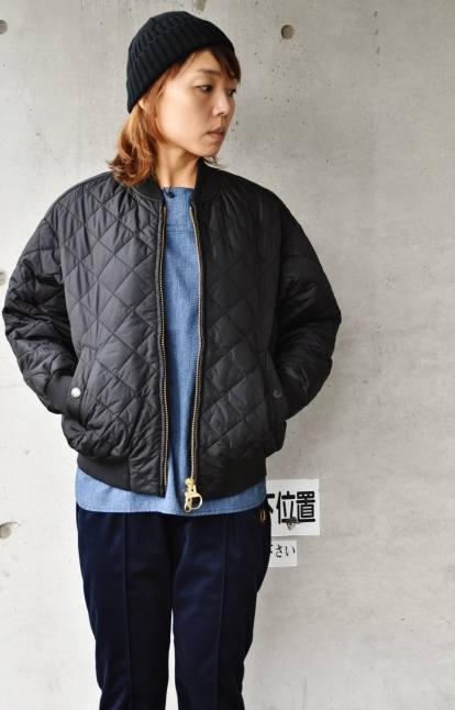 Barbour　　　QUILTED BOMBER JACKET_d0152280_07292175.jpg