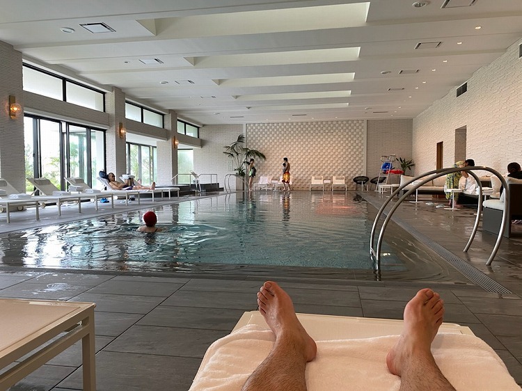 冬季バージョン ハレクラニ沖縄のプール ｈｏｔｅｌｏｇ