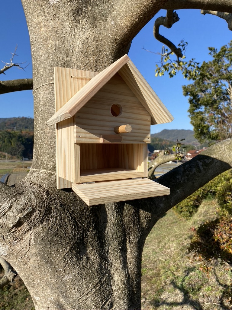 『薪ストーブの火入れ』＆『鳥の巣箱ができました』_c0334574_19445712.jpeg