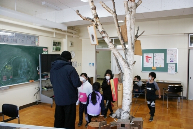  12月15日(火)　おとどけアート×新琴似北小学校×風間天心　16日目 その1_a0062127_10290331.jpg
