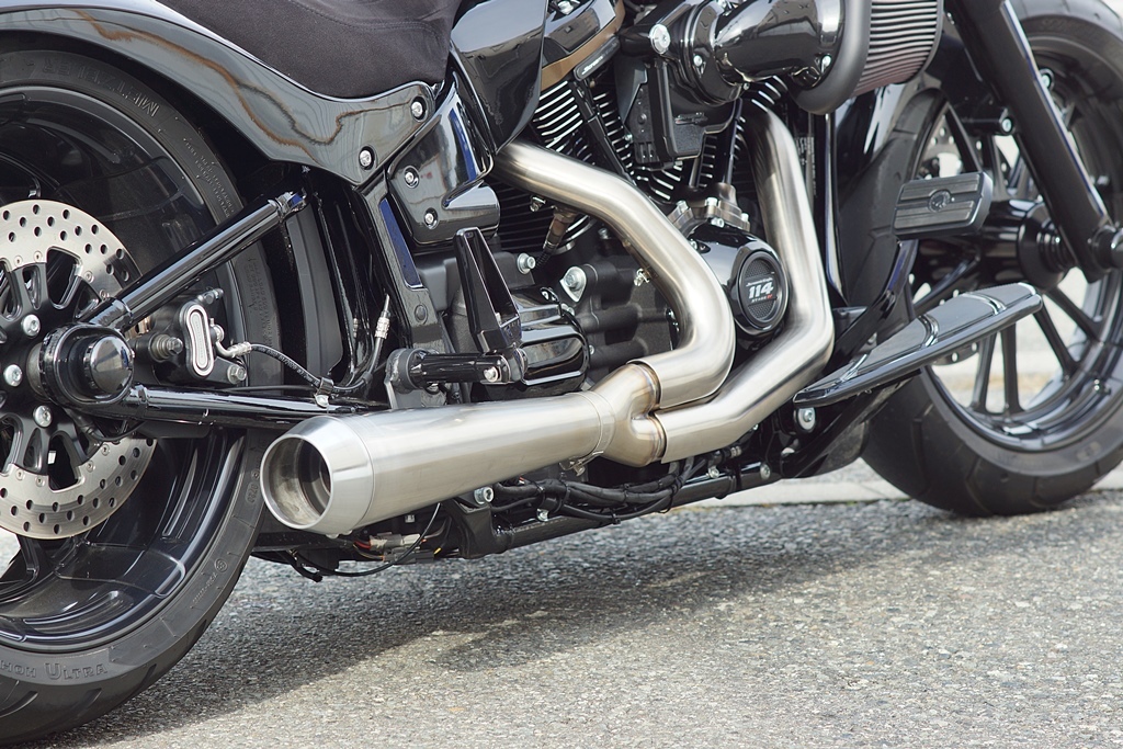 マフラー交換！ : custom factory noys blog