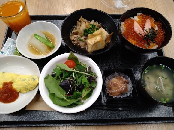 12/17 朝食バイキング@ドーミーインPREMIUM東京小伝馬町 12/17 朝食バイキング@ドーミーインPREMIUM東京小伝馬町