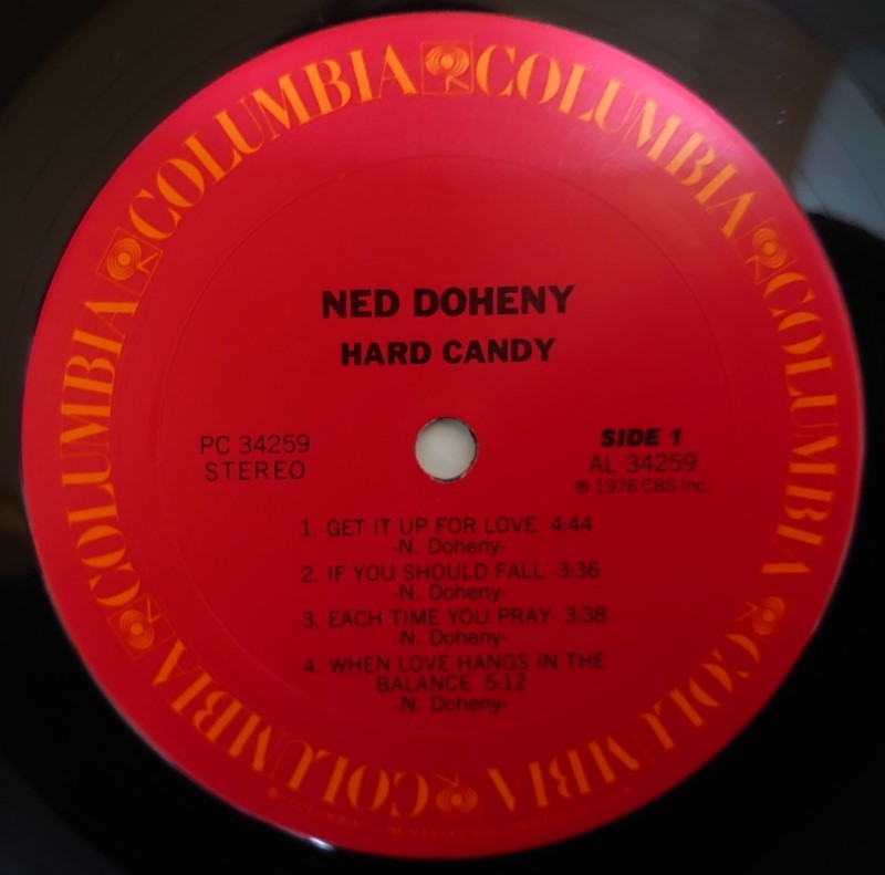 Ned Doheny 最終回 Hard Candy : アナログレコード巡礼の旅
