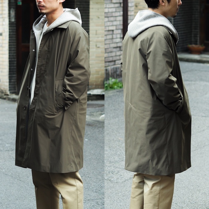 新品】CURLY／ARDWICK COAT Plain ステンカラーコート-