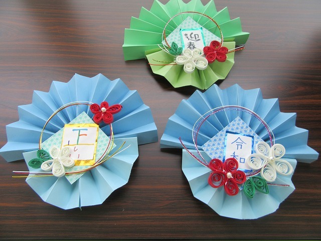 お正月飾り作り 戸板児童館ブログ