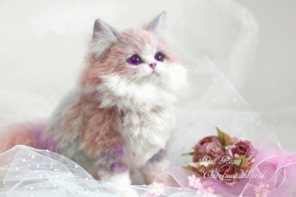 作家様 アートドール 子猫 子猫 リアルで美しい小さなぬいぐるみ アートドール - ショップ