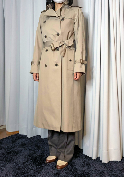 madameH CLOSET トレンチコート　MH50 サイズ36 ベージュ madameH CLOSET トレンチコート MH50 サイズ36 ベージュ madameH