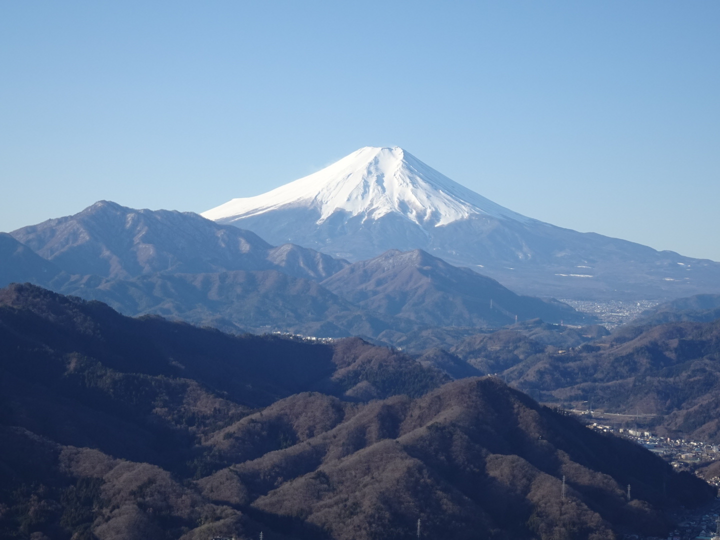 秀麗富嶽十二景　滝子山、本社ヶ丸＆清八山。_a0138134_15482943.jpeg