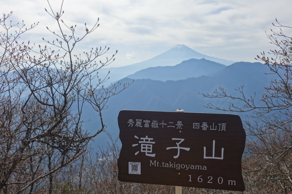 秀麗富嶽十二景　滝子山、本社ヶ丸＆清八山。_a0138134_17513187.jpeg