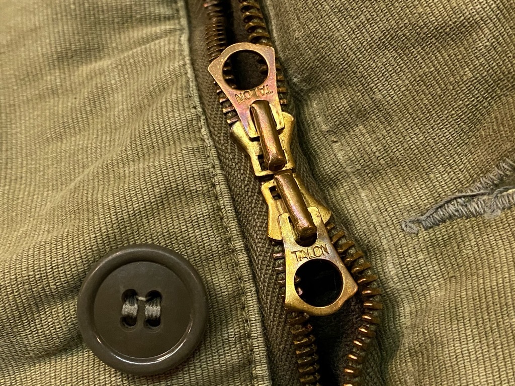 1940s 〜U.S.NAVY バックステンシルタロンジッパー