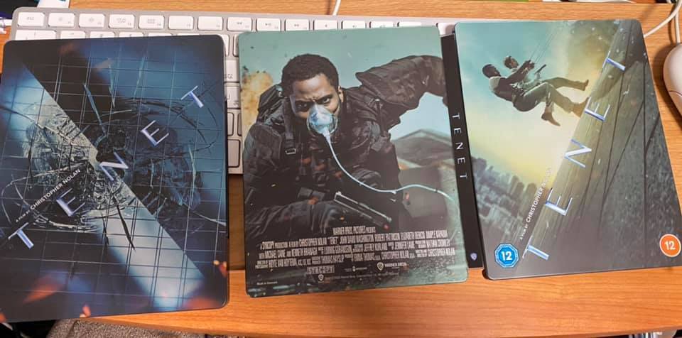 日々雑感 英国盤 テネット 4k Uhd Steelbookがamazonとzavviから届いた 英国盤は特典ディスクのみ日本語字幕あり Suzuki Riの道楽