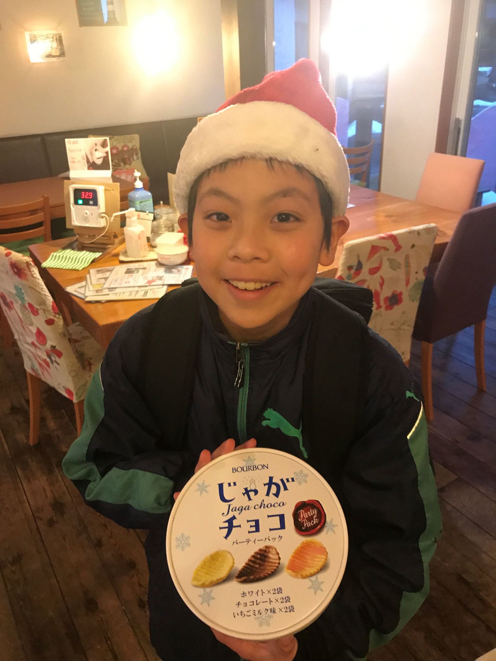 クリスマスケーキとカニは、あの人の笑顔を。_f0009169_08363862.jpg