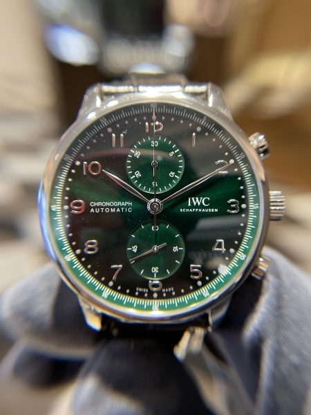 ポルトギーゼ　オマージュ　クォーツ　腕時計 IWCポルトギーゼ夏仕様になりました♪ ｜ oomiya 京都店ブログ