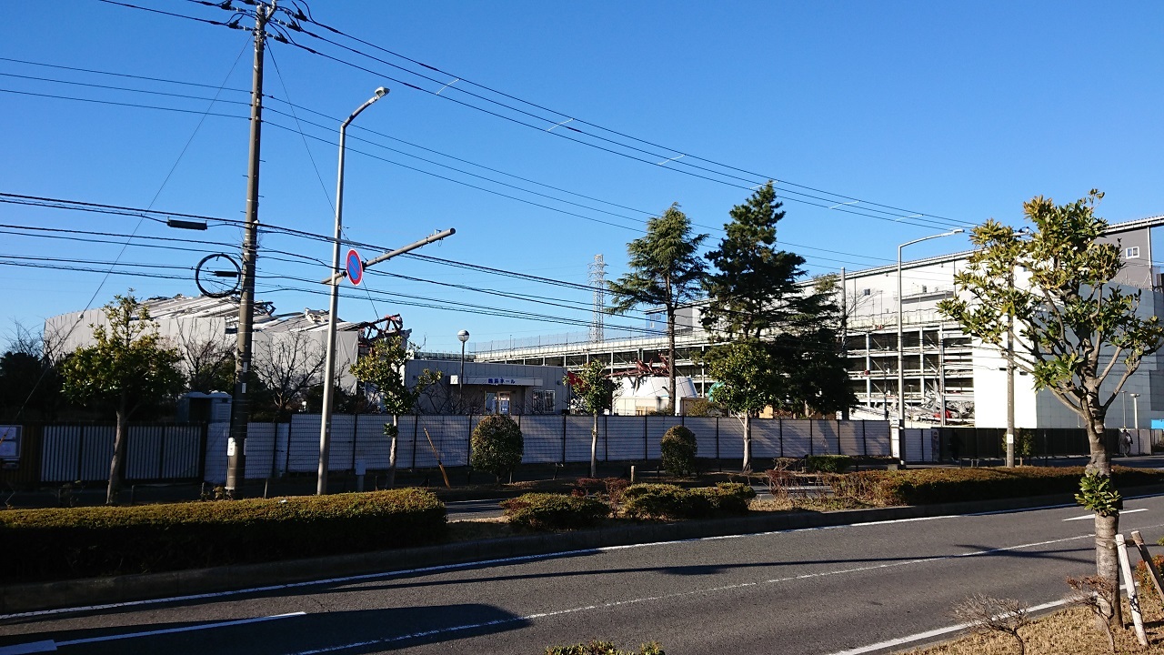 さようなら ボートピア習志野 解体工事の現場 谷岡隆 たにおかたかし 習志野市議会議員