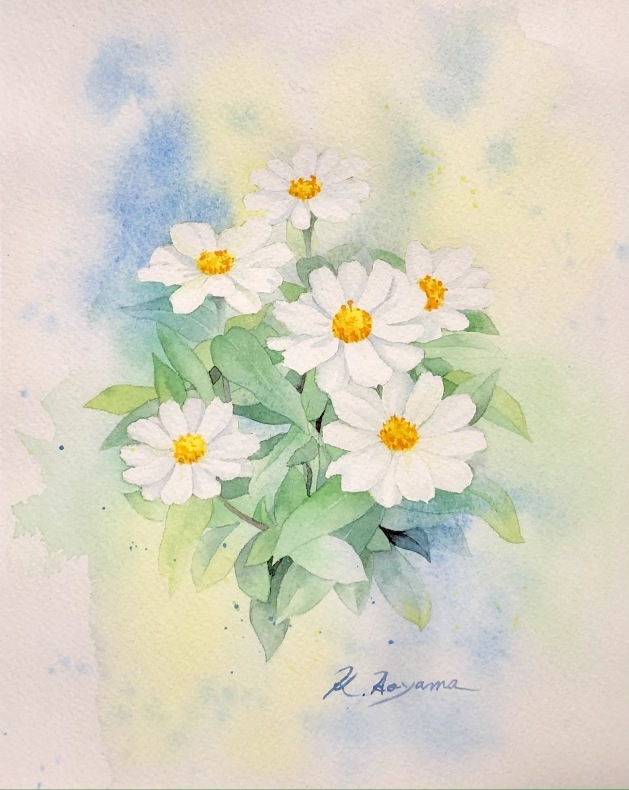 青山一樹 水彩画のひととき