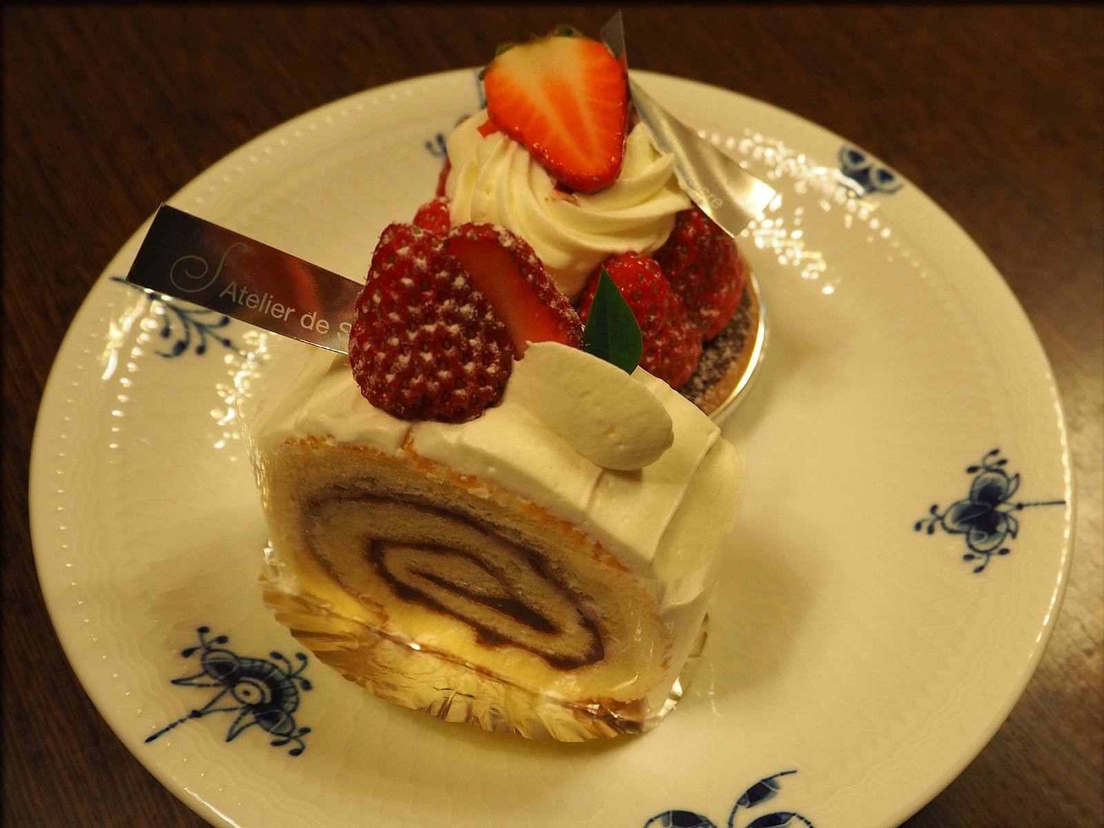 Sucre-rieのいちごのタルト@人形町_b0054329_08554122.jpg