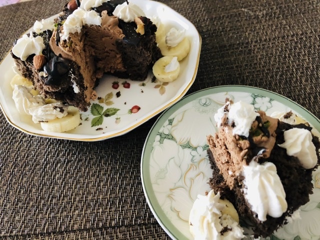 トップスの冷凍チョコシフォン お散歩アルバム 春日和いちご日和