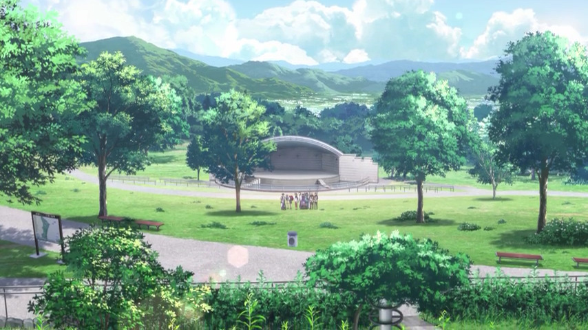 「神様になった日」舞台探訪009 第09話「神殺しの日」山梨市笛吹川フルーツ公園_e0304702_18335021.jpg