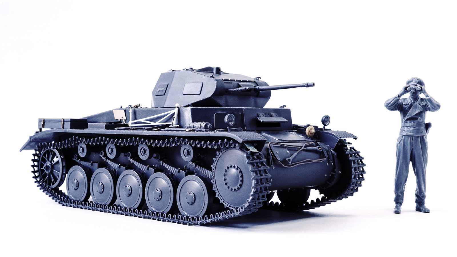 6分の1ドイツ2号戦車です。組み立てキット Amazon | 6分1ドイツ2号戦車。組み立てキッ卜 | プラモデル 通販